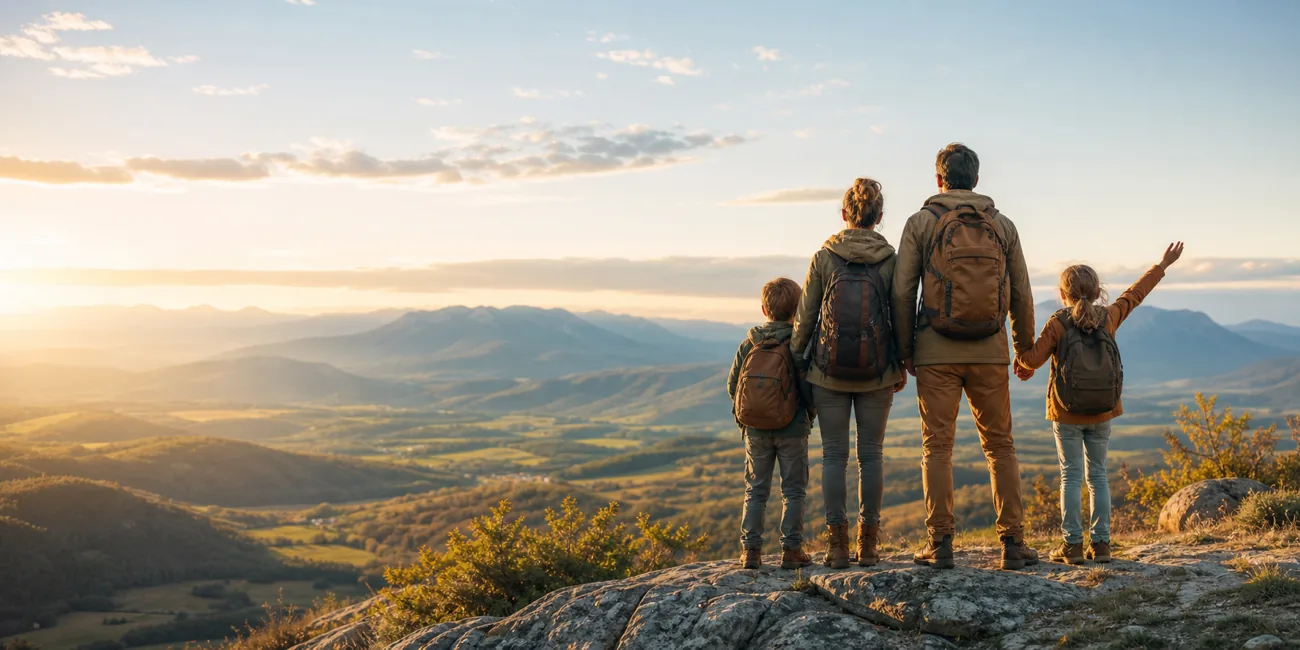 Diseñar Viajes: familia viajando con sensación de libertad